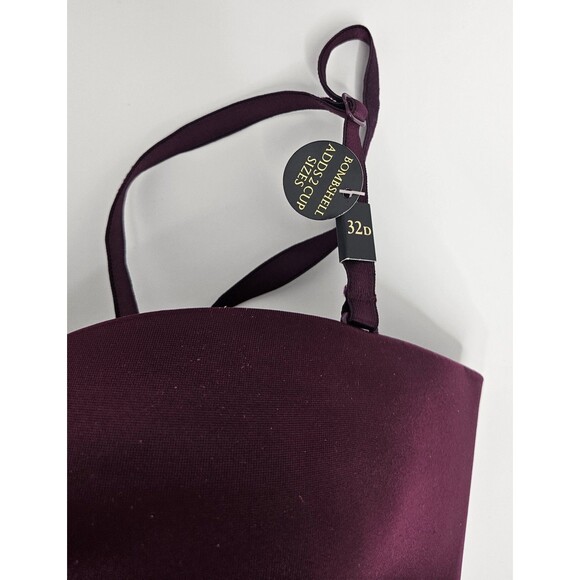 Victoria's Secret 32D Bombshell Add-2-Cups Push-up Multi-way Multioptions Bra - Picture 3 of 7